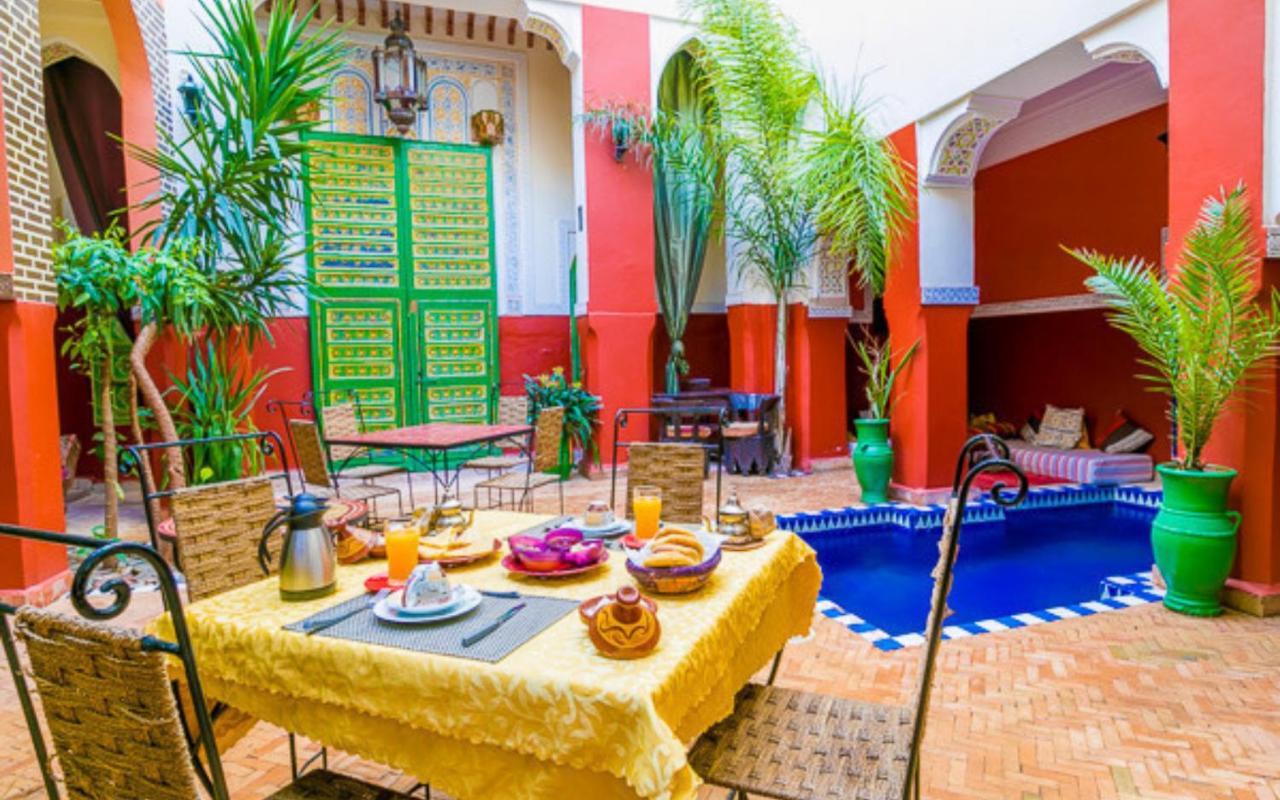 Riad Le Dromadaire Bleu By Weekome Marrakesh Luaran gambar