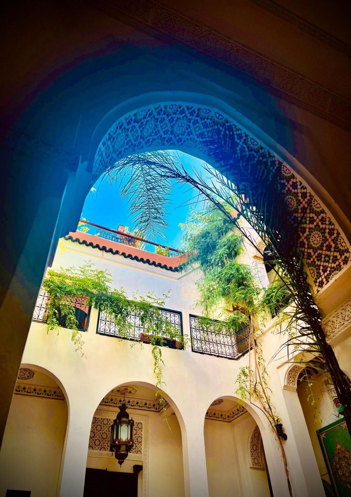 Riad Le Dromadaire Bleu By Weekome Marrakesh Luaran gambar