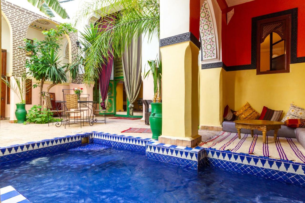 Riad Le Dromadaire Bleu By Weekome Marrakesh Luaran gambar